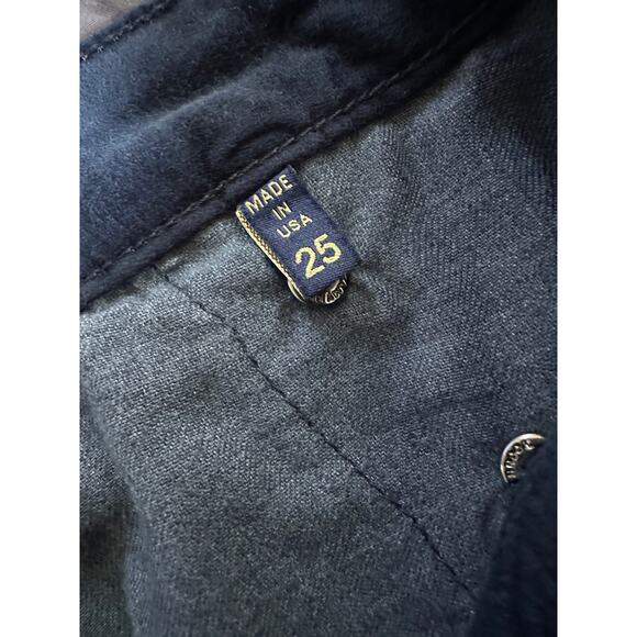 Ramy Brook Velveteen Helena Jeans Womens Size 25 Navy Flare Leg Skinny New - Picture 7 of 11